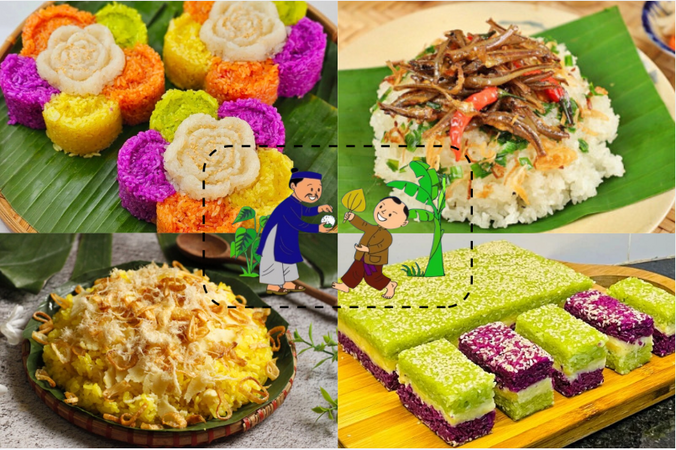 Hoá ra Bờm chọn đổi quạt lấy xôi không phải ngẫu nhiên: 11 loại xôi đặc biệt ở Việt Nam khiến ai cũng mê mẩn