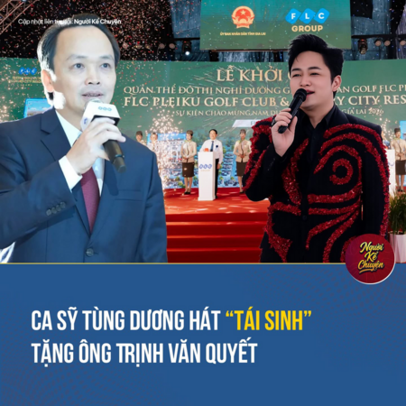 Xôn xao chuyện ca sĩ Tùng Dương với ca khúc Tái Sinh để dành tặng cho ông Trịnh Văn Quyết