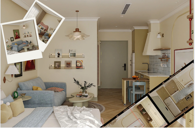 Căn hộ studio 30 m² phủ sắc vàng bơ của cô gái độc thân: Nhỏ nhưng không nhạt, mỗi góc đều có “chất” riêng