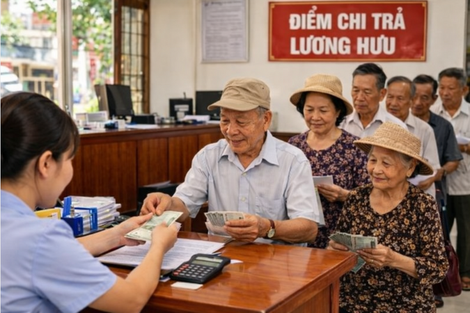 Tăng lương hưu từ 1/7/2026: Có thể được “bù sàn” lên tối thiểu 3,8 triệu đồng/tháng