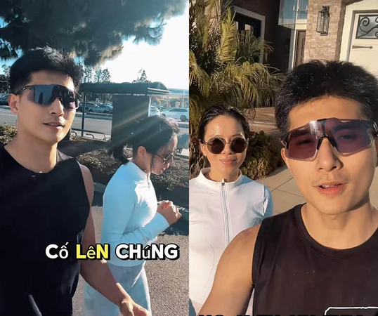 Hình ảnh mới nhất của ca sĩ Lệ Quyên và tình trẻ ở Mỹ