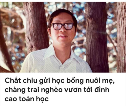 Từ cậu bé suýt chết đói đến huyền thoại toán học Harvard