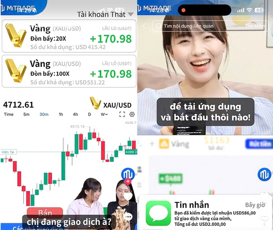 Trắng tay vì “đào vàng online”: Cái bẫy lợi nhuận cao trên mạng