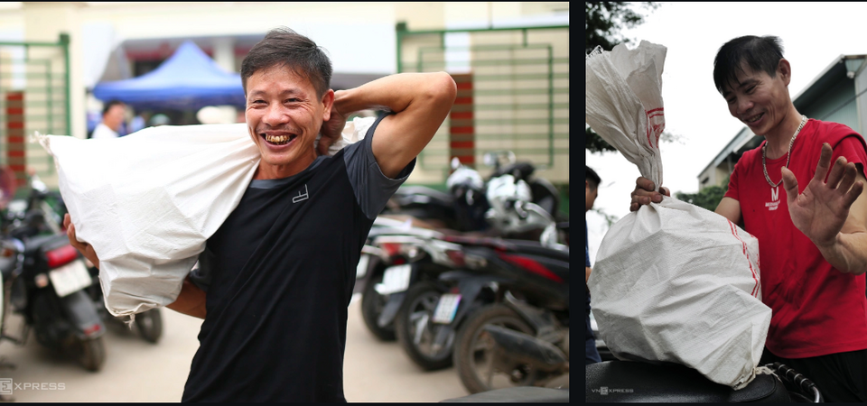 Mang bao tải đi đựng tiền - Tại sao tiền đền bù giải phóng mặt bằng là tiền mặt?