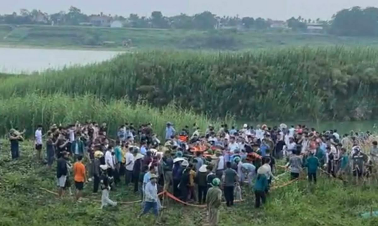 Thương quá! ‼Danh tính 5 học sinh đuối nước thương tâm trên sông Lô ở Phú Thọ