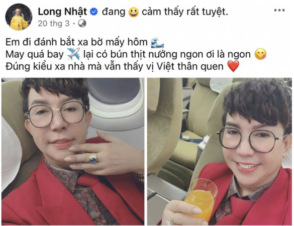 Bài đăng “Em đi đánh bắt xa bờ mấy hôm” của Long Nhật bị cư dân mạng “đào lại” sau thông tin khởi tố