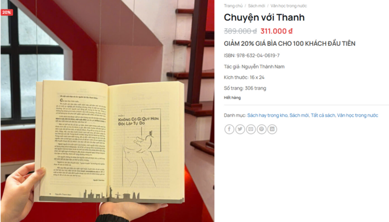 Chuyện với Thanh hết hàng, đang gây xôn xao