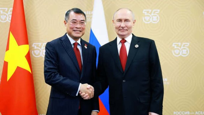 Thủ tướng Lê Minh Hưng mời Tổng thống Putin tới Phú Quốc dự APEC 2027