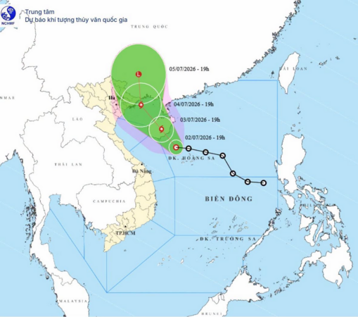 Tin áp thấp nhiệt đới trên Biển Đông