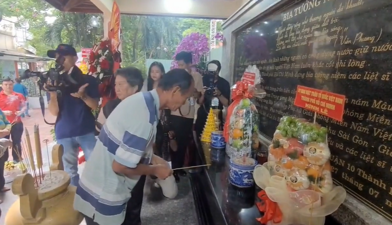 Đã quy tập được 69 bộ hài cốt liệt sĩ tại Công viên Lê Thị Riêng