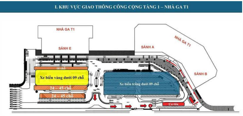 Đến Nội Bài từ hôm nay, gọi Grab, Xanh SM, Be... đừng đứng chờ trước cửa ga nữa, xe công nghệ phải đỗ đón điểm khác