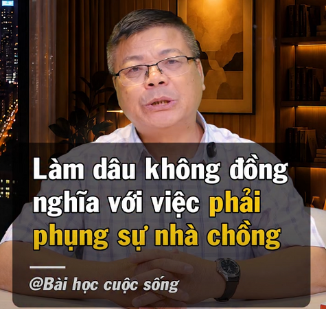 Xin phép đáp lại quan điểm của TS. Đinh Đoàn: Con dâu không có nghĩa vụ phụng sự nhà chồng