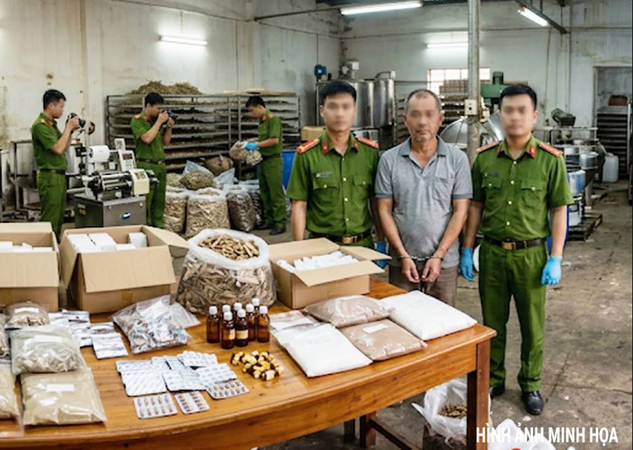 Đột kích 3 điểm sản xuất “thuốc gia truyền”, ‘thần dược dỏm’ bên trong khiến dư luận chấn động