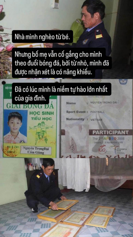 Vì sao cầu thủ Trọng Đại gây sốt mạng khi đăng xin việc và kể về cú trượt dài..
