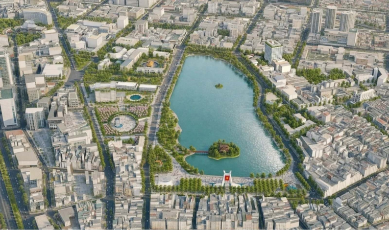 Hà Nội dự kiến tạo một “lòng chảo” khổng lồ bên hồ Gươm: Quảng trường 4.250m² sẽ dùng để làm gì?
