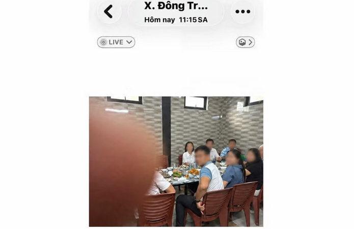 Bí thư xã bị phản ánh 'tụ tập ăn uống, sử dụng rượu, bia' trong giờ hành chính nói gì?