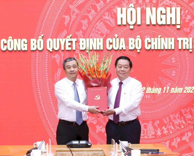 Bí thư Thái Bình Ngô Đông Hải giữ chức Phó Trưởng Ban Tuyên giáo Trung ương