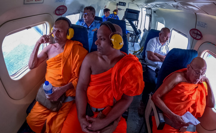 Sri Lanka đã có mưa chưa sau khi đưa ba nhà sư lên trời thỉnh mưa?