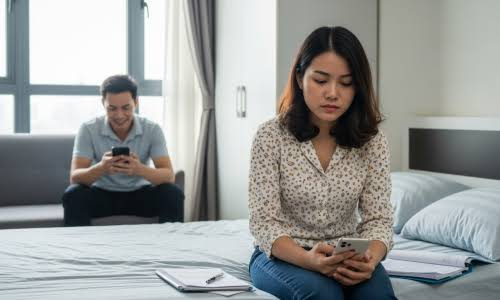 Cảm giác ngột ngạt vì vợ luôn đề phòng mình khi mình ở cạnh con gái
