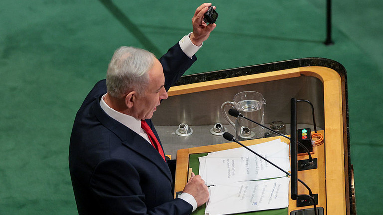 Ông Netanyahu mang "máy nhắn tin sát thủ" đến Liên Hợp Quốc