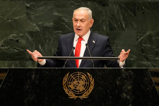 Hàng chục nhà ngoại giao rời hội trường khi Thủ tướng Israel phát biểu tại Liên Hợp Quốc