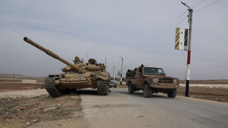 💥: Syria đã sụp đổ khi Damacus bị phiến quân chiếm đóng