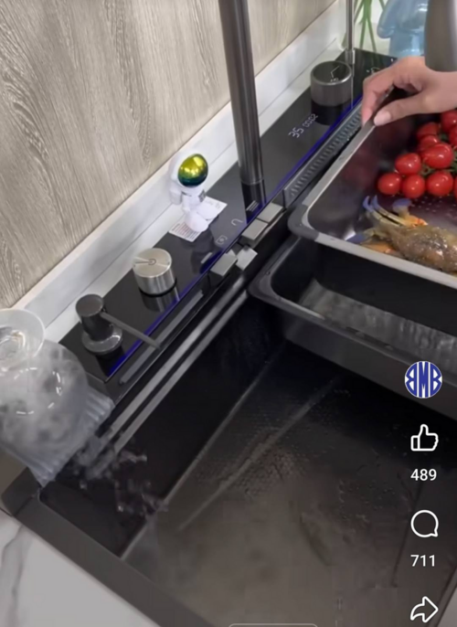 Bồn rửa bát này xem tiktok thì hay, mua về hối hận